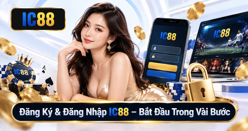 Đăng Ký & Đăng Nhập IC88 – Bắt Đầu Trong Vài Bước