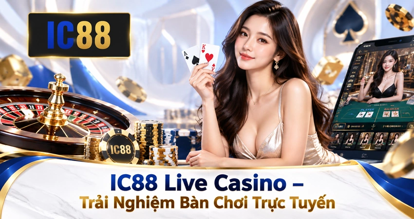 IC88 Live Casino – Trải Nghiệm Bàn Chơi Trực Tuyến