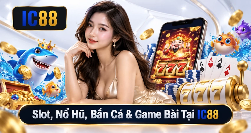 Slot, Nổ Hũ, Bắn Cá & Game Bài Tại IC88